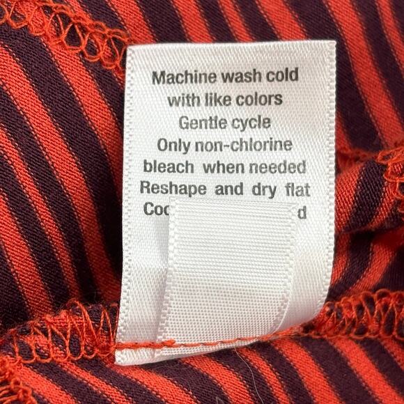 Sahalie Multi Striped Red Jumpsuit - Picture 12 of 12